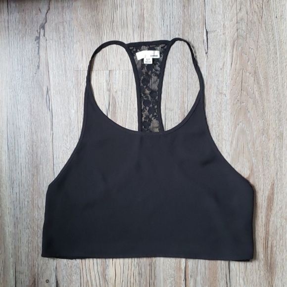 Garage Tops - 🎁 Lace Back Cropped Tank